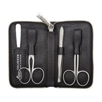 ERBE - Inox Rei&szlig;verschlu&szlig;-Etui Schwarz Handcreme 4 ct, 4 stk, ERBE