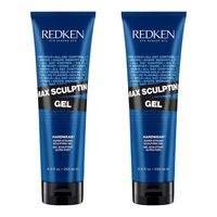 Redken - Max Sculpting Gel 2er Set* Haargel 0,5 l Damen, 0.5 l, Redken
