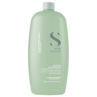 ALFAPARF MILANO - Semi di Lino Scalp Rebalance Purifying Low Shampoo 1000 ml, 1000 ml, ALFAPARF MILANO