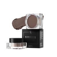NANOBROW - Eyebrow Pomade Medium Brown Augenbrauengel 6 g DARK BROWN, 6 g, NANOBROW
