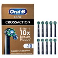 Oral-B - Pro CrossAction in Weiß Elektrische Zahnbürsten 10 Stück, 10 stk, Oral-B