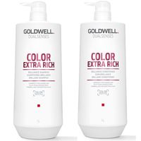 Goldwell - Dualsenses Color Extra Rich Bundle XL* Haarpflegesets 2 l Damen, 2 l, Goldwell