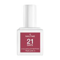 NAILTIME - 21 Days UV Nail Polish Nagellack 8 ml 13-True Love, 8 ml, NAILTIME
