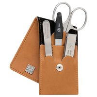 ERBE - Manik&uuml;re Set Taschen-Etui Serie "Cognac" N&auml;gel k&uuml;rzen 1 ct, 1 stk, ERBE