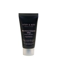 Mary & May - Blackberry Complex Glow Wash Off Pack Reinigungsmasken 30 g, 30 g, Mary & May
