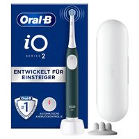 Oral-B - iO 2 Special Edition in Grün + Reiseetui Elektrische Zahnbürsten 1 Stück, 1 stk, Oral-B
