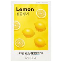 Missha - Airy Fit Mask Lemon Feuchtigkeitsmasken 19 g, 19 g, Missha