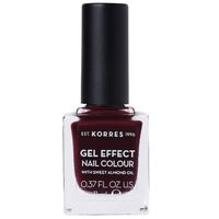KORRES - Sweet Almond Nail Colour Nagellack 11 ml Nr. 57 Burgundy Red, 11 ml, Korres