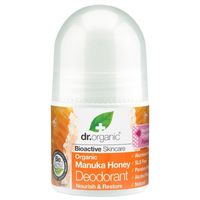 Dr. Organic - Manuka Honey Deodorant Roll On Deodorants 50 ml, 50 ml, Dr. Organic