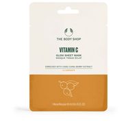 The Body Shop - Vitamin C Glow Sheet Mask Feuchtigkeitsserum 18 ml Damen, 18 ml, The Body Shop
