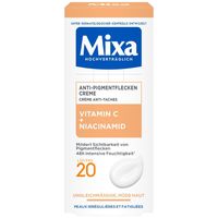 Mixa - Vitamin C + Niacinamid Gesichtscreme 50 ml, 50 ml, Mixa