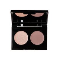 KORRES - Volcanic Minerals Velvet Dual Eyeshadow Palette Lidschatten 3 g 18 - PINK ROSE, 3 g, Korres
