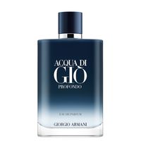 Armani Beauty - Acqua di Gi&ograve; Profondo Eau de Parfum 200 ml Herren, 200 ml, Armani Beauty