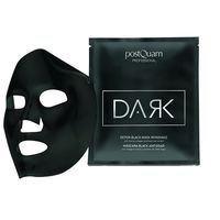 Postquam - Entgiftung Schwarze Maske Renovage Schleier Reinigungscreme 20 ml, 20 ml, Postquam