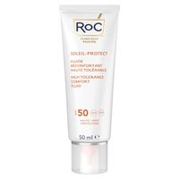 RoC - Soleil-Protect High Tolerance Comfort Fluid SPF 50 Sonnenschutz 50 ml, 50 ml, Roc