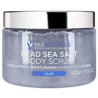 PraNaturals - Totes-Meer-Salz-K&ouml;rperpeeling mit Flieder 500 g, 500 g, PraNaturals