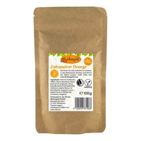 Birkengold - Zahnpulver - Orange Nachf&uuml;llpack 100g Zahnpasta, 100 g, Birkengold