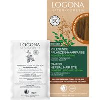 Logona - Pflegende Pflanzen- Pulver Pflanzenhaarfarbe 100 g Coral, 100 g, LOGONA