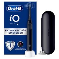 Oral-B - iO 2 Special Edition in Schwarz + Reiseetui Elektrische Zahnbürsten 1 Stück, 1 stk, Oral-B