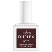 NAILTIME - DUPLEX UV NAIL POLISH Gel-Nagellack 8 ml N° 23 Rouge Noire, 8 ml, NAILTIME