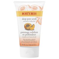 Burt's Bees - Deep Pore Scrub Peach Willowbark Gesichtspeeling 110 g, 110 g, Burt's Bees