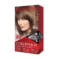 Revlon - ColorSilk Beautiful Color Coloration 1 Stück Braun, 1 stk, Revlon