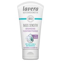 lavera - basis sensitiv Beruhigende Feuchtigkeitscreme Gesichtscreme 50 ml, 50 ml, lavera
