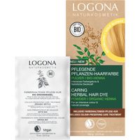 Logona - Pflegende Pflanzen- Pulver Pflanzenhaarfarbe 100 g Gold, 100 g, LOGONA