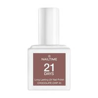 NAILTIME - 21 Days UV Nail Polish Nagellack 8 ml 40-Chocolate Chip, 8 ml, NAILTIME