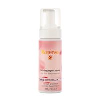 Rosense - Reinigungschaum mit 91% Rosenwasser Reinigungsschaum 150 ml, 150 ml, Rosense