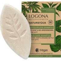 Logona - Festes Pflegeshampoo - Hanf & Brennnessel 60g Trockenshampoo, 60 g, LOGONA