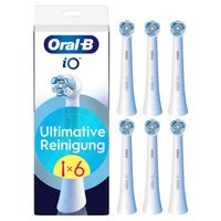 Oral-B - iO Ultimative Reinigung in Weiß Elektrische Zahnbürsten 6 Stück, 6 stk, Oral-B