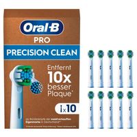 Oral-B - Pro Precision Clean in Weiß Elektrische Zahnbürsten 10 Stück, 10 stk, Oral-B