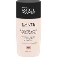 Sante - Radiant Care Foundation 30 ml Nr. 02, 30 ml, Sante