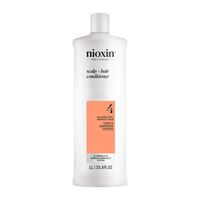 Nioxin - System 4 Scalp + Hair - Haarpflege f&uuml;r coloriertes, sichtbar d&uuml;nner werdendes Haar Conditioner 1000 ml, 1000 ml, Nioxin
