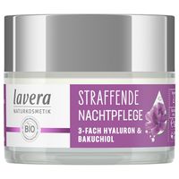 lavera - 3fach Hyaluron & Bakuchiol Nachtcreme 50 ml, 50 ml, lavera
