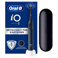 Oral-B - iO 2 in Blau + Reiseetui Elektrische Zahnbürsten 1 Stück, 1 stk, Oral-B