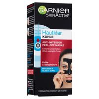Garnier - Skin Active Hautklar Kohle Peel Off Aktivkohle Masken 50 ml Damen, 50 ml, Garnier