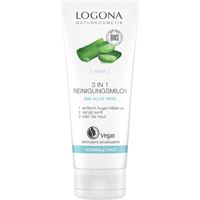 Logona - Classic 3in1 Bio-Aloe Vera Reinigungsmilch 100 ml, 100 ml, LOGONA
