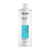 Nioxin - System 3 Scalp + Hair - Haarpflege f&uuml;r naturbelassenes, sichtbar d&uuml;nner werdendes Haar Conditioner 1000 ml, 1000 ml, Nioxin