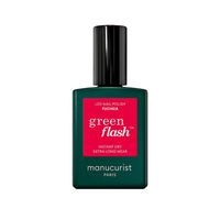 manucurist - GREEN FLASH Instant Dry Extra Long Wear Nagellack 15 ml Fuchsia, 15 ml, manucurist