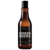 Redken - Brews 3-in-1 Shampoo 300 ml Herren, 300 ml, Redken