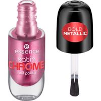 Essence - Satin Chrome Bold Metallic Nagellack 8 ml META MAROON, 8 ml, Essence