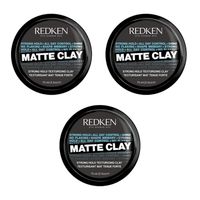 Redken - Matte Clay 3er Set* Stylingcremes 225 ml Damen, 225 ml, Redken