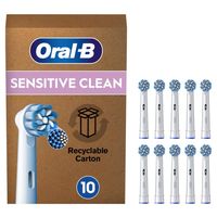 Oral-B - Pro Sensitive Clean in Weiß Elektrische Zahnbürsten 10 Stück, 10 stk, Oral-B
