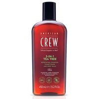 JOICO - Style & Finishing 3In1 Tea Tree Shampoo, Conditioner & Body Wash Körperreinigung 450 ml Herren, 450 ml, JOICO