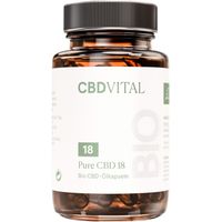 PURE BIO CBD 18 (10%) Kapseln, 60 stk, CBD VITAL