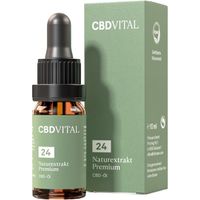CBD Naturextrakt PREMIUM Öl 24%, 10 ml, CBD VITAL