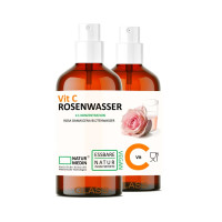 NATURMEDIN® 2 x Vitamin-C Rosenwasser, 200 ml, Naturmedin