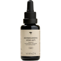 Ashwagandha Tropfen KSM-66, 30 ml, VIANOA Health GmbH